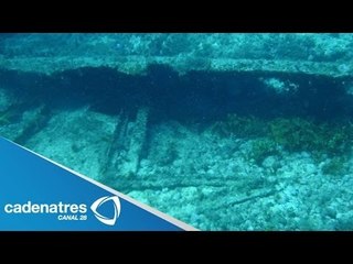 Descubren ruinas mayas submarinas en el Caribe