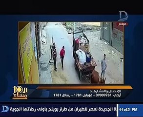 الابراشى يعرض فيديو لسرقة صندوق تبرعات دار أيتام بطنطا