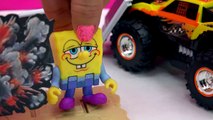 Bubblehead Spongebob Squarepants New Air Burger at the Krusty Krab Toy Play Video Cookiesw