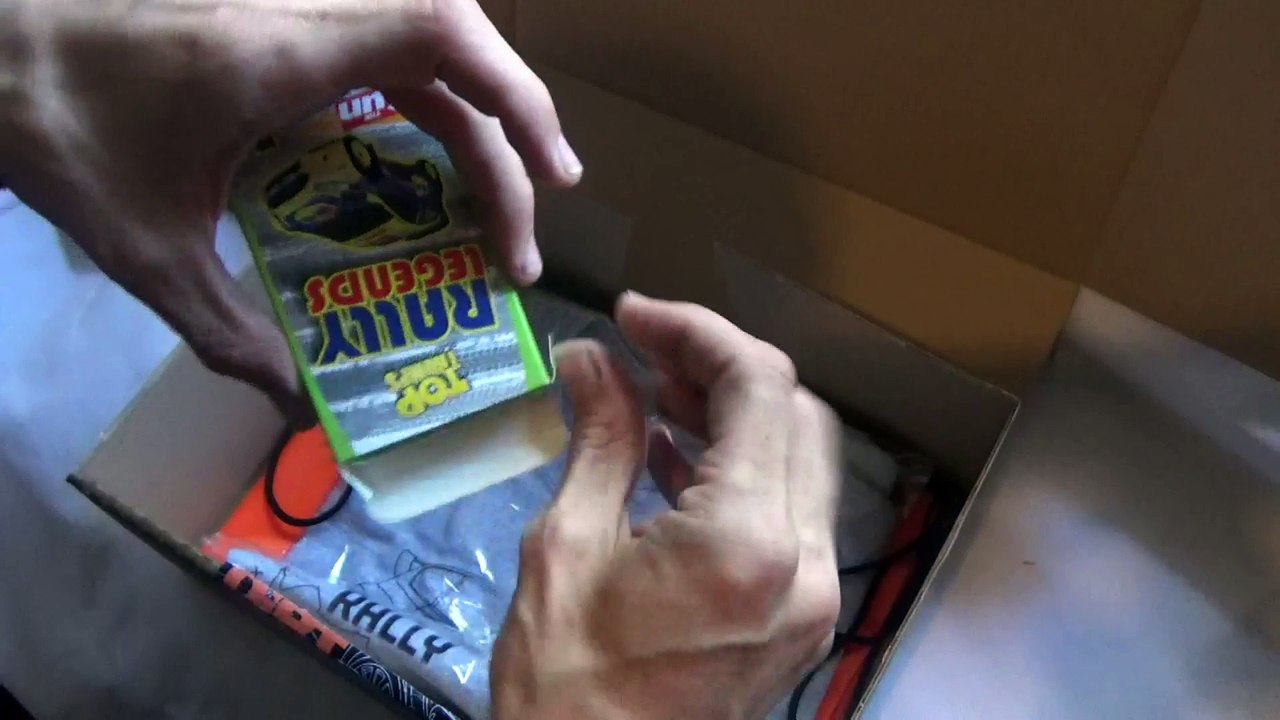 Dirt Rally Huge Crate Promo Merchandise