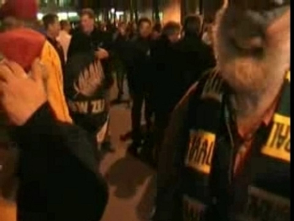 France - Angleterre : Supporters Australiens - wallabies