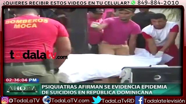 Especialistas alertan sobre epidemia de suicidios en RD-Noticias Ahora-Video