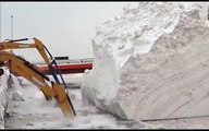 World Amazing Modern Snow Removal Intelligent Mega Machines Excavator,Trucks, Tractors, Bul
