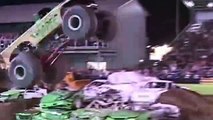 Ultimate Monster Truck Compilation   Fails Flips Jump Rollove
