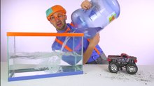 Blippi Truck Wash _ Truck Vide by Blippi _ Blippi Toys
