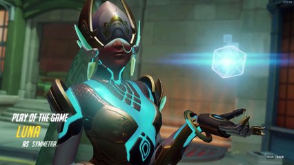Overwatch: Next level Symmetra tactics: using corpses as human shields
