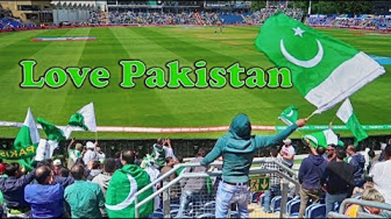 Love Pakistan with Rahim Pardesi against Sri lanka in ICC Champion Trophy 2017