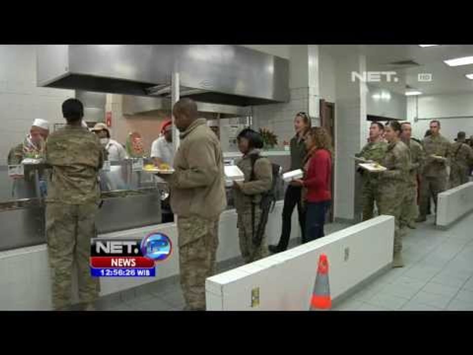 NET12 - Perayaan natal tentara Amerika Serikat di Afganistan