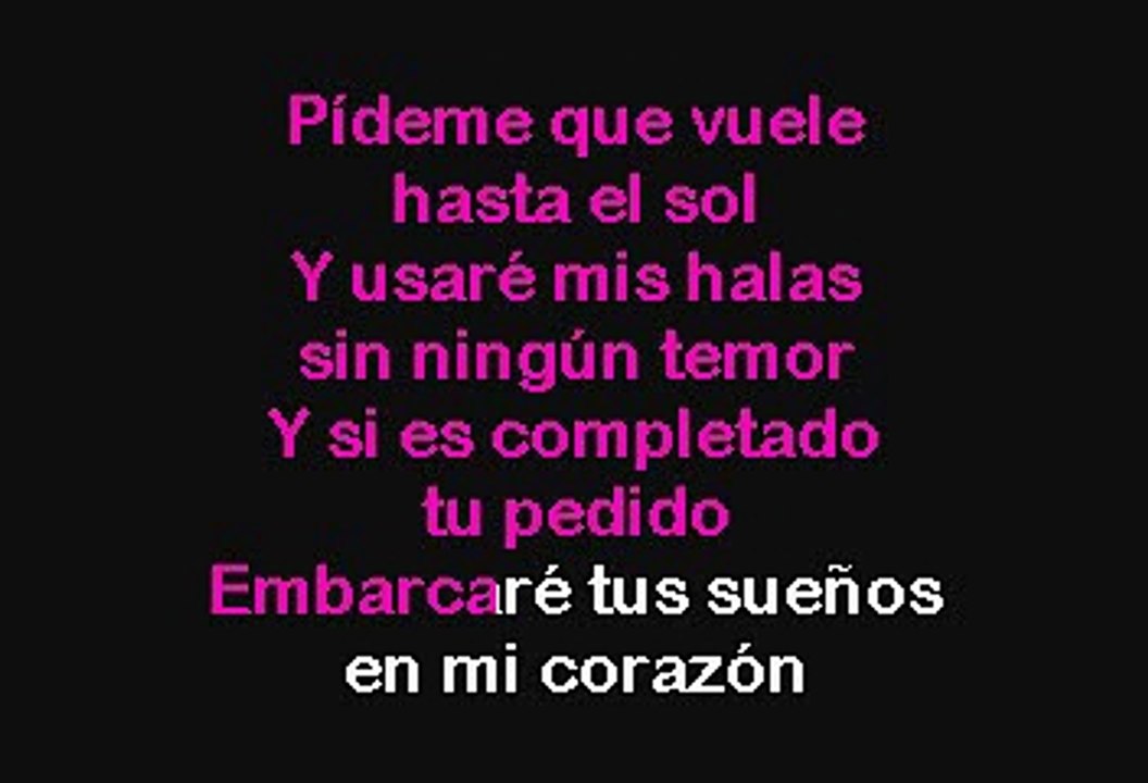Milly Quezada - Pideme (Karaoke)