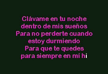 Noelia - Clávame Tu Amor (Karaoke)