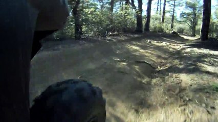 2015 Polaris RZR 900 EPS Trail suspension cam pounding around Alto Pit OHV