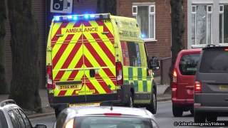 NEW Ambulance responding - Fiat Ducato using siren and lights