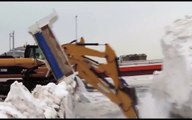 World Amazing Modern Snow Removal Intelligent Mega Machines Excavator,Trucks, Tractors, Bul