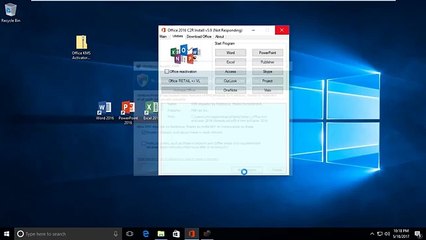 NEW Microsoft Office 2010-2013-2016 Activator.