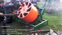 What makes life easier! Log Splitter Chainsaw Circular Saw New Wood Chopping Intelligent Techno