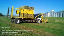 World Amazing Modern Agriculture Equipment and Mega Machines  Hay Bale Handling Tractor, Loader