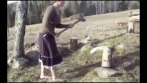 Primitive Technology Pretty Girls Chopping Sawin