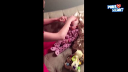 Cute Baby Sees Mom For the First Time With Glasses Video 2016 - Daily Heart Beat