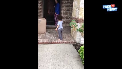 Sweet Goodbye To Grandma From Little Boy - Daily Heart Beat