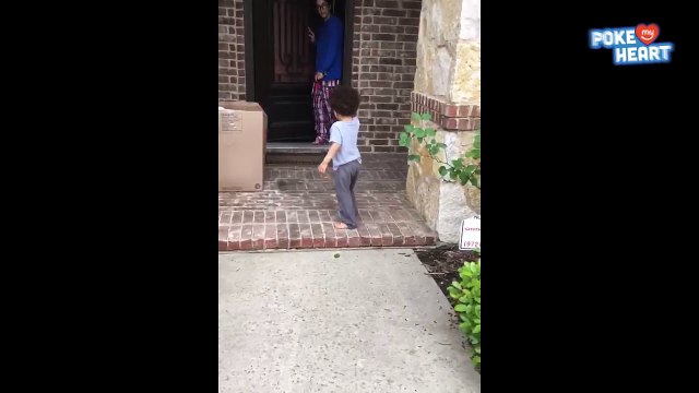 Sweet Goodbye To Grandma From Little Boy - Daily Heart Beat