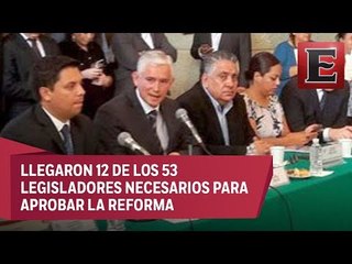 Diputados aplazan minuta del Mando Mixto por falta de quorum