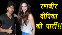 Ranbir Kapoor and Deepika Padukone SPOTTED PARTYING together; Watch video | FilmiBeat