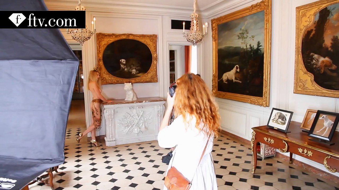 Backstage with Iris Brosch for HOT Normal Magazine Shoot | FTV.com