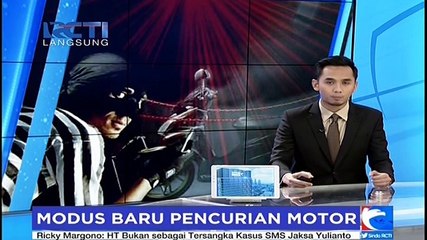 Pencurian Motor Modus Baru