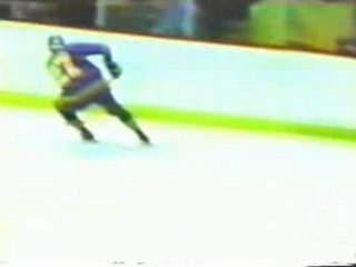 - John Wensink (BOS) Slams Larry Playfair (BUF)