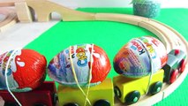 Toys Vehicles and Kinder Surprise  - Toy trwwain, Toys Tractor, Toys Loader - Videos for children