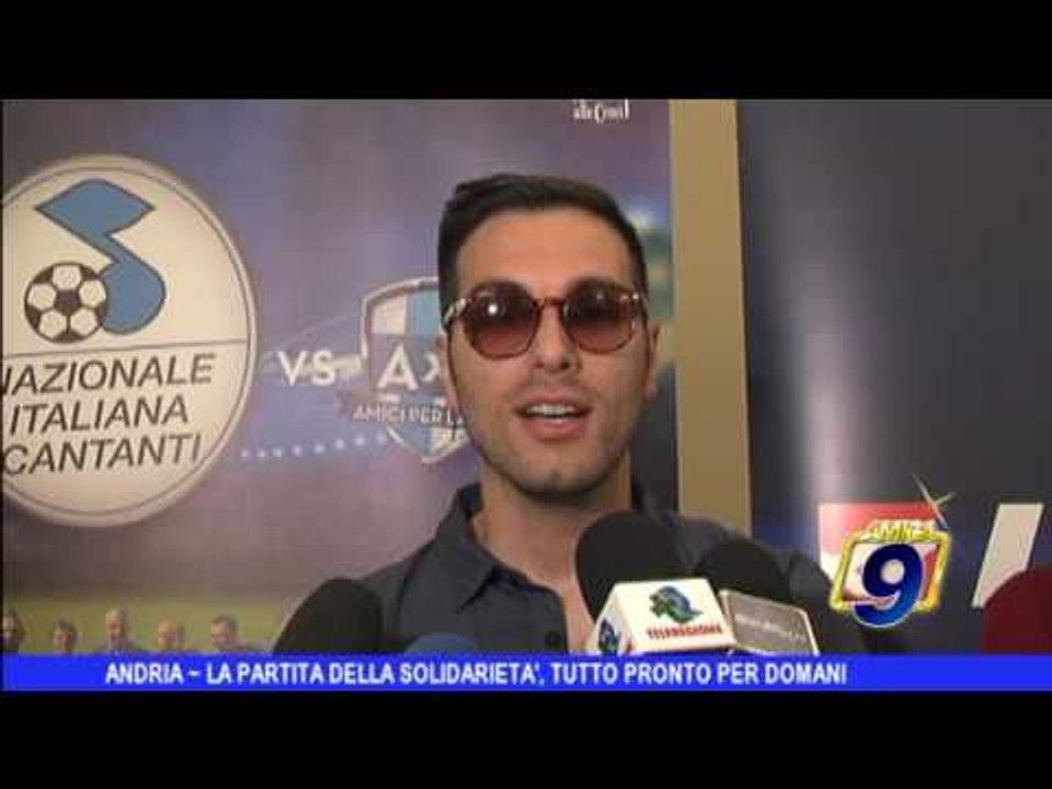 Andria | La Partita della Solidarietà: tutto pronto per domani