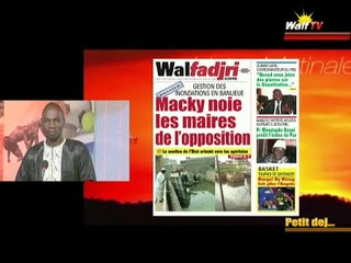 REVUE DE LA SEMAINE PAR ABDOULAYE BOB - 23 08 2015