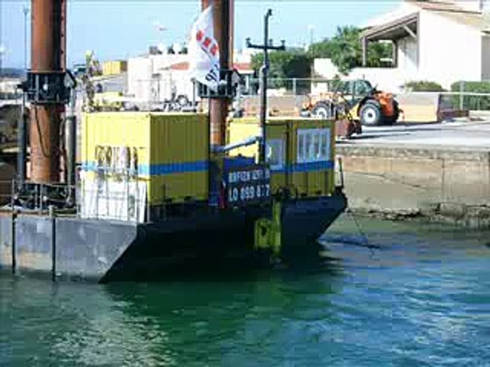 Travaux port Capbreton 15 10 2007