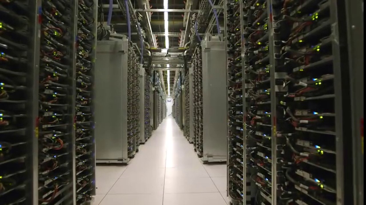 Inside a Google data center