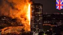 Kebakaran api besar di apartemen London - Tomonews