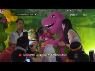 Kemeriahan ulang tahun anak Nia Ramadhani dan Ardie bakrie
