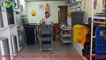 Xe đẩy thu dọn thức ăn | xe đẩy dọn bàn | xe thu dọn thức ăn nhà hàng | xe đẩy dọn bàn | xe đẩy trolley dọn bàn