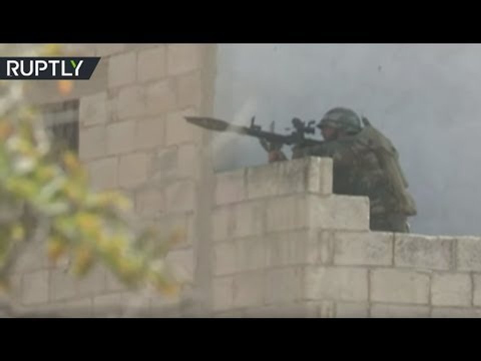 RAW: Syrian Arab Army resumes offensive on ISIS stronghold of Daraa