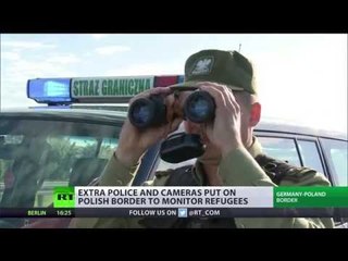 Скачать видео: ‘I want border police!’ Polish border town tightens security to keep refugees away