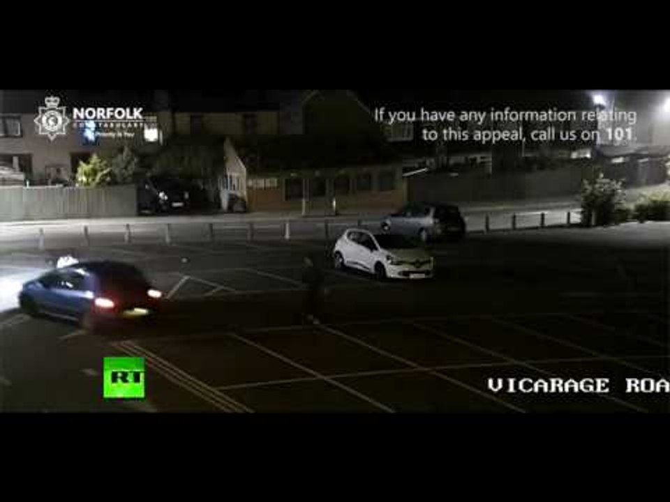 Driver catapults man 15 ft into air, attacks again in hit and run in UK (Disturbing CCTV footage)