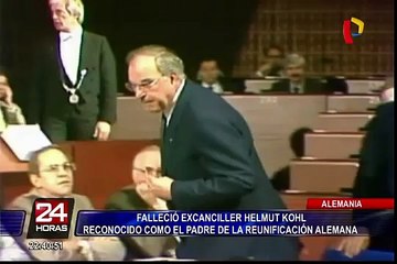 Falleció el excanciller alemán Helmut Kohl a los 87 años