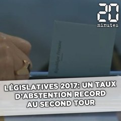 Législatives 2017: Une abstention record