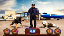 Aéroport androïde chien devoir drôle vidéo Police sim gameplay hd