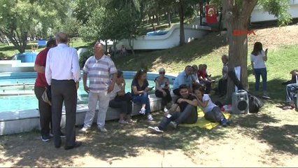 Maçka Parkı'nda "Adalet Nöbeti" 3. Gününde