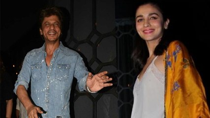 Shah Rukh Khan At Imtiaz Ali's Birthday Party 2017