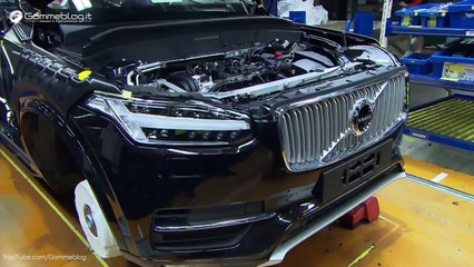 Volvo XC90 2017 HOW IT'S MADE + Top SAFETY AWD CRASH TEST Review