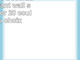 Deco vinyle Decoratif Autocollant wall sticker decor 20 couleurs au choix