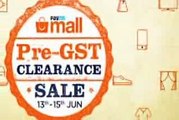 Paytm Announces Pre GST sale - Huge discount and cashback on I phone and Other Smartphones
