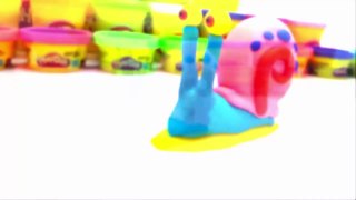Play Doh With Me _ How To Make GARY The Snail f