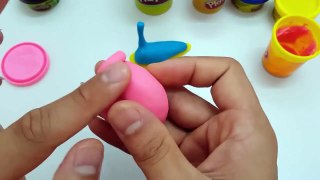 Play Doh With Me _ How To Make GARY The Snail from Spongebob Squarepants _ Play Doh Learnin
